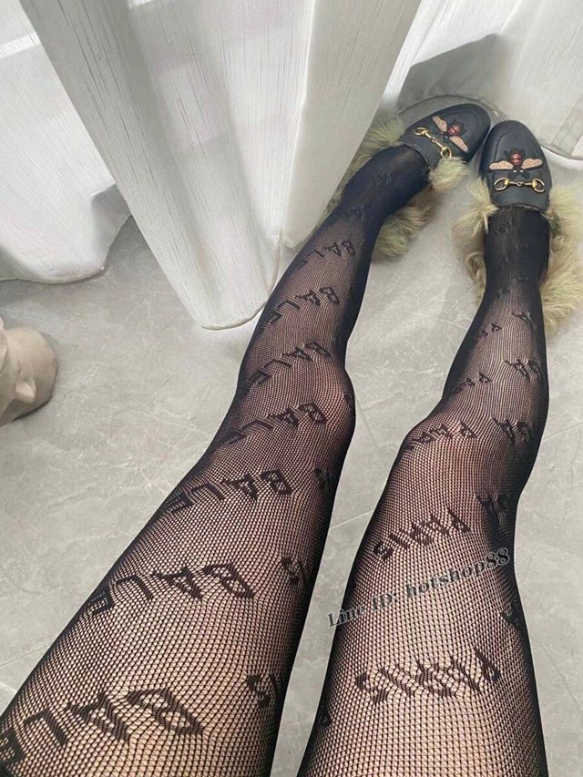 Balenciaga專櫃新款巴黎世家網紗連體絲襪 mmyj1879
